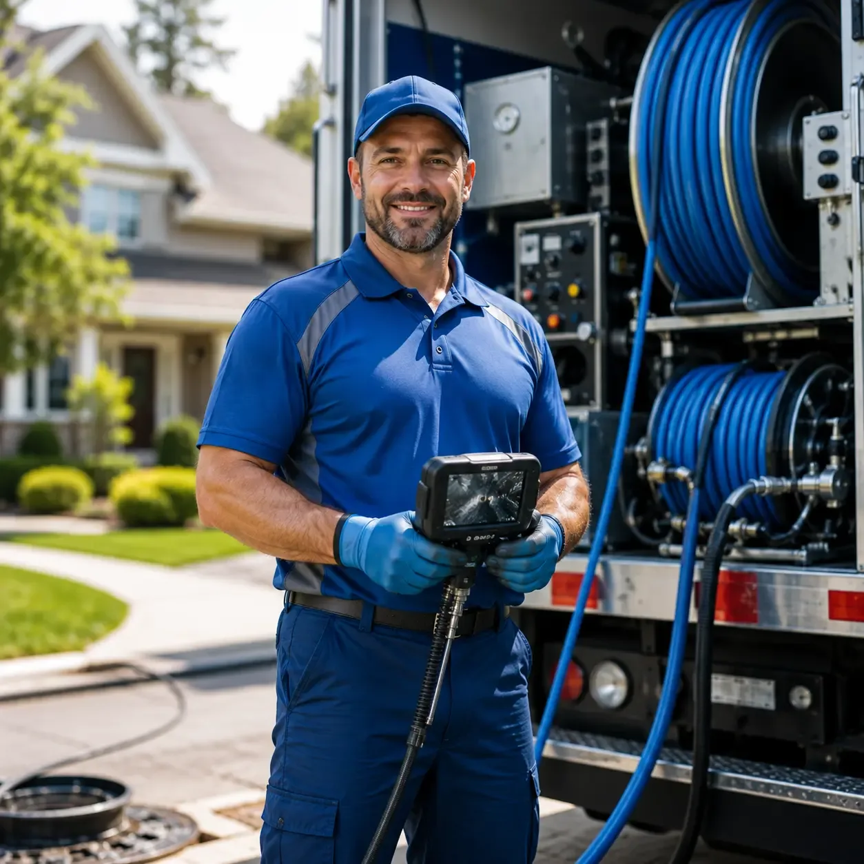 Local outdoor drain cleaning specialists in Olin, NC